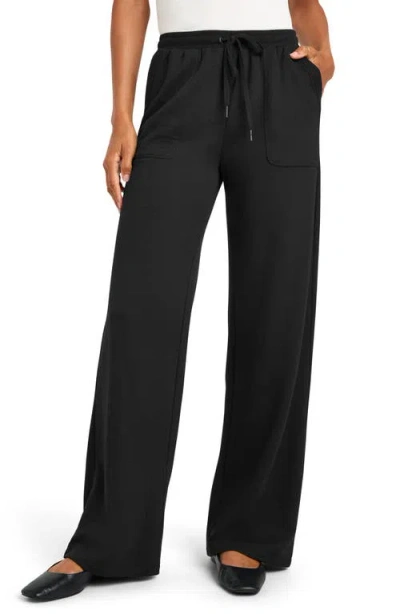 Splendid Supersoft Wide Leg Pants In Lead