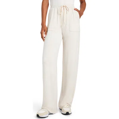 Splendid Supersoft Wide Leg Pants In Pale Oak