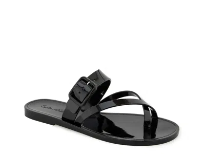 Splendid Susana Jelly Sandal In Black