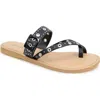 Splendid Sutton Stud Slide Sandal In Black
