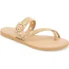 Splendid Sutton Stud Slide Sandal In Honey Beige