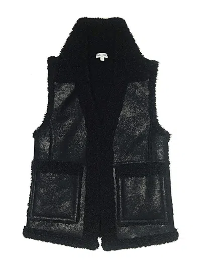 Pre-owned Splendid Kids' Sweater Vest In Black