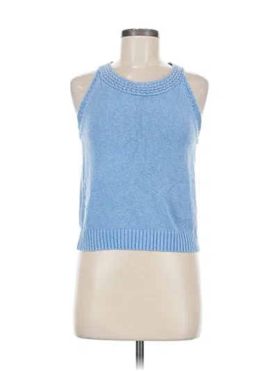 Pre-owned Splendid Sweater Vest In Blue
