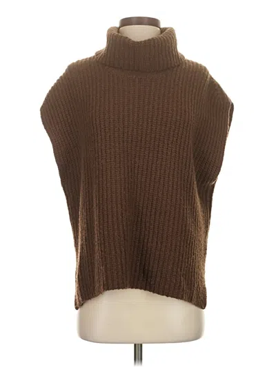 Pre-owned Splendid Sweater Vest In Brown