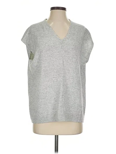 Pre-owned Splendid Sweater Vest In Gray