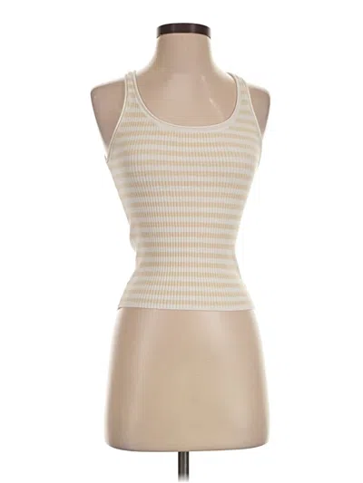 Pre-owned Splendid Sweater Vest In Ivory
