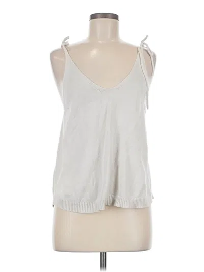 Pre-owned Splendid Sweater Vest In Silver