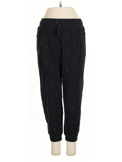 Pre-owned Splendid Sweatpants In Black