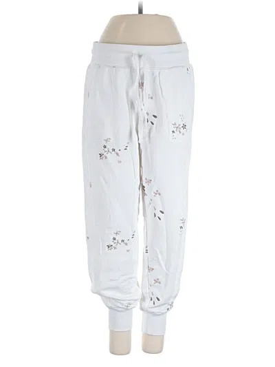 Pre-owned Splendid Sweatpants In White