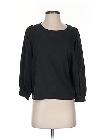 Pre-owned Splendid Sweatshirt In Black