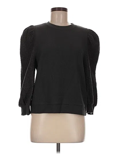 Pre-owned Splendid Sweatshirt In Black