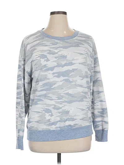 Pre-owned Splendid Sweatshirt In Blue