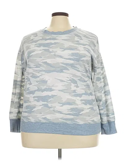 Pre-owned Splendid Sweatshirt In Blue