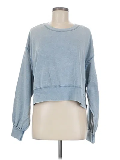 Pre-owned Splendid Sweatshirt In Blue