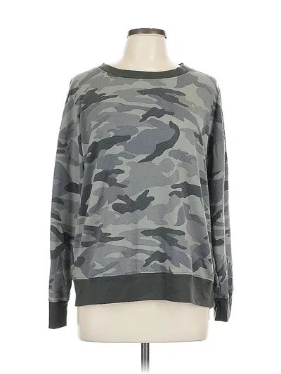 Pre-owned Splendid Sweatshirt In Gray