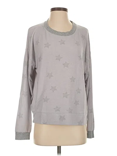 Pre-owned Splendid Sweatshirt In Gray
