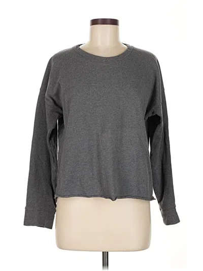Pre-owned Splendid Sweatshirt In Gray