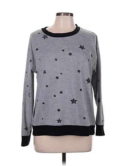 Pre-owned Splendid Sweatshirt In Gray