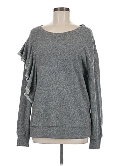 Pre-owned Splendid Sweatshirt In Gray