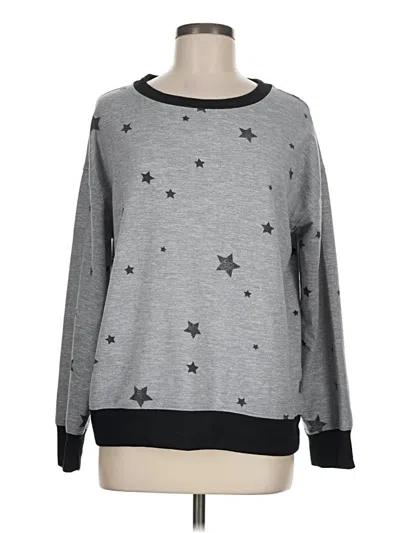 Pre-owned Splendid Sweatshirt In Gray