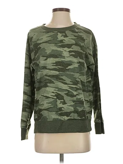 Pre-owned Splendid Sweatshirt In Green