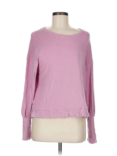 Pre-owned Splendid Sweatshirt In Pink