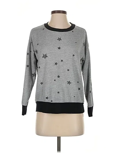 Pre-owned Splendid Sweatshirt In Silver