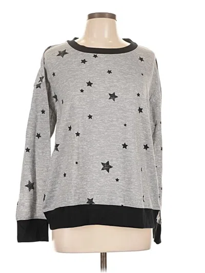 Pre-owned Splendid Sweatshirt In Silver
