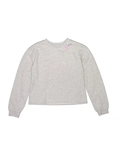 Pre-owned Splendid Kids' Sweatshirt In Silver