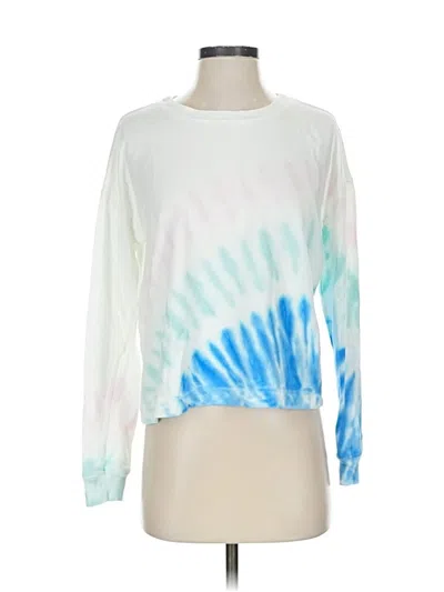 Pre-owned Splendid Sweatshirt In White