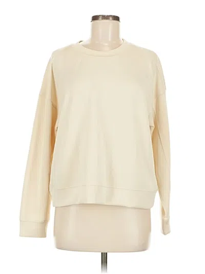 Pre-owned Splendid Sweatshirt In White