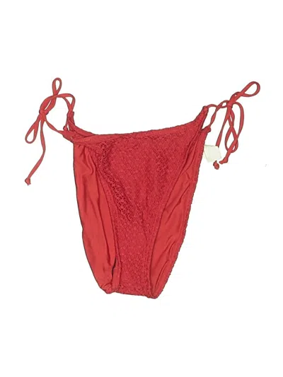 Pre-owned Splendid Swimsuit Bottoms In Red