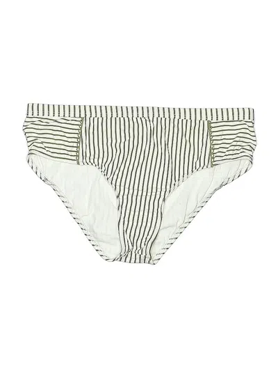 Pre-owned Splendid Swimsuit Bottoms In White