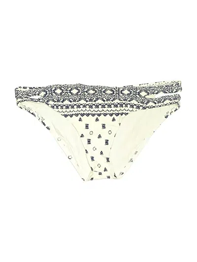 Pre-owned Splendid Swimsuit Bottoms In White