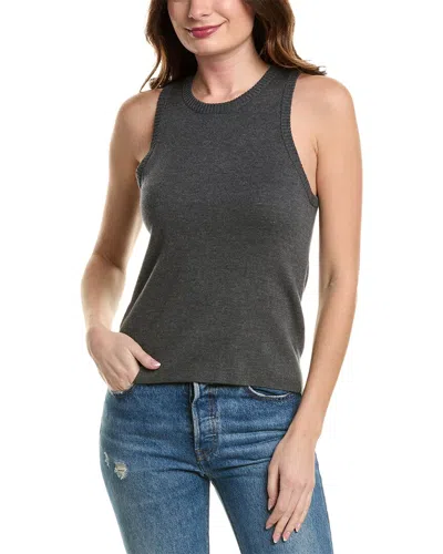 Splendid Sydney Cashmere-blend Sweater Tank In Grey