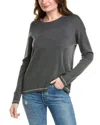 Splendid Sydney Crewneck Sweater In Grey