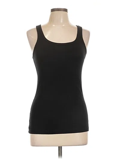 Pre-owned Splendid Tank Top Black Halter Neckline Tops