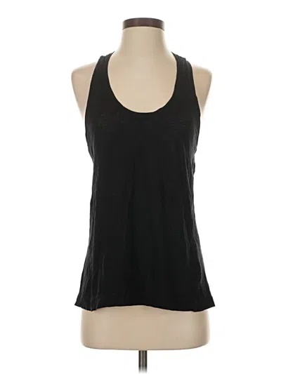 Pre-owned Splendid Tank Top Black Halter Neckline Tops