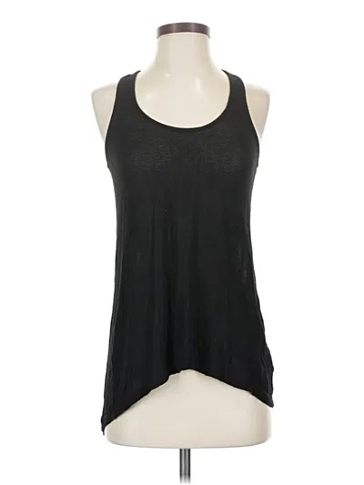 Pre-owned Splendid Tank Top Black Halter Neckline Tops