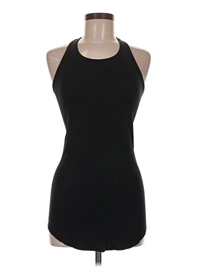 Pre-owned Splendid Tank Top Black Halter Neckline Tops
