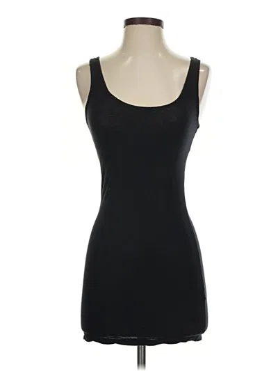 Pre-owned Splendid Tank Top Black Square Neckline Tops