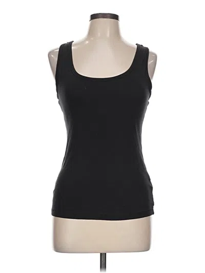 Pre-owned Splendid Tank Top Black Strapless Neckline Tops