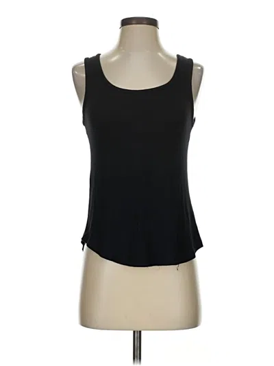 Pre-owned Splendid Tank Top Black Strapless Neckline Tops