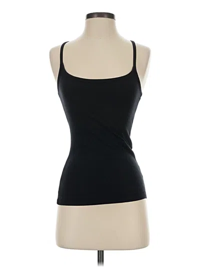 Pre-owned Splendid Tank Top Black Strapless Neckline Tops
