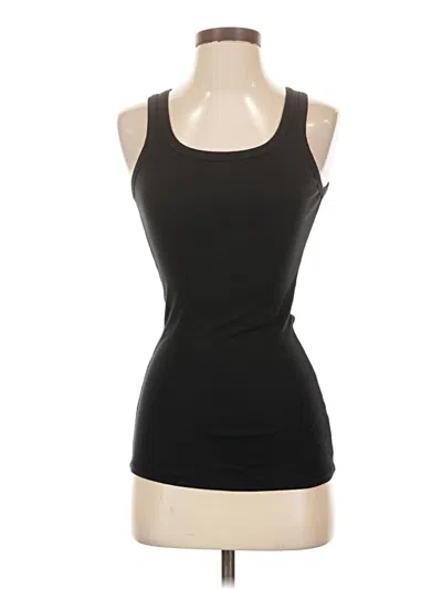 Pre-owned Splendid Tank Top Black Strapless Neckline Tops