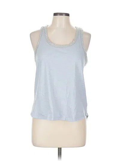Pre-owned Splendid Tank Top Blue Halter Neckline Tops