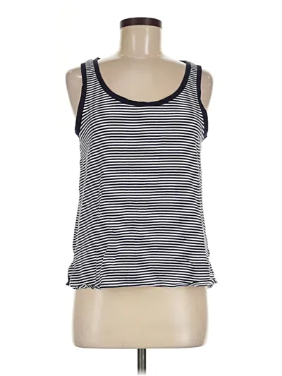Pre-owned Splendid Tank Top Blue Halter Neckline Tops