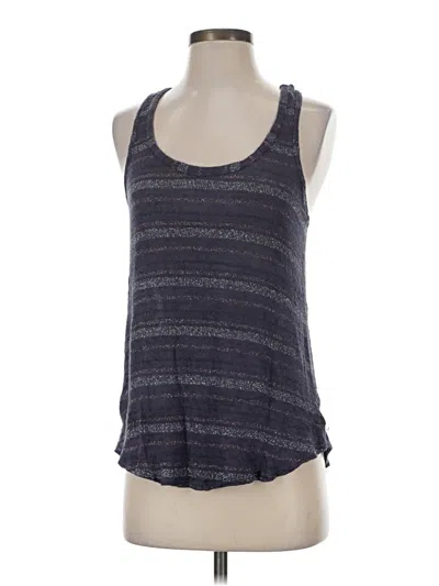 Pre-owned Splendid Tank Top Blue Halter Neckline Tops