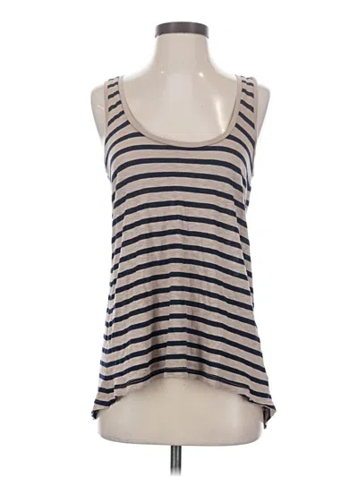 Splendid Tank Top Blue Halter Neckline Tops In Black