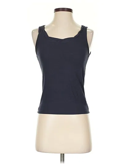 Pre-owned Splendid Tank Top Blue Strapless Neckline Tops